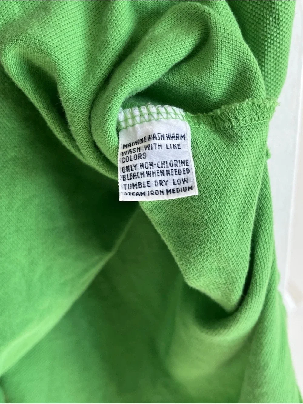 Polo by Ralph Lauren Vintage late 90s Y2K Men’s XXL Classic Lime Green Polo FLAW